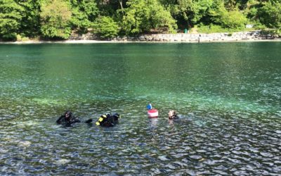 Sortie plongée dans le Rhône