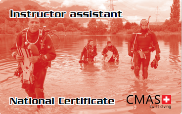 Nouvelle formation à la CMAS Swiss Diving : Assistant moniteur