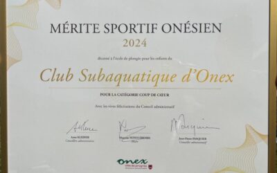 Mérite Onésien « Coup de coeur »